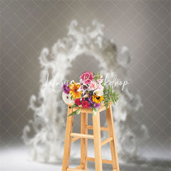 Lofaris Transparent White Arch Wedding Backdrop For Photo