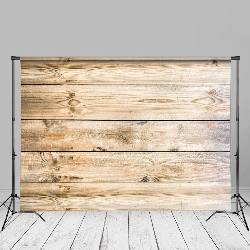 Lofaris Transverse Stripe Natural Pine Wood Photo Backdrop