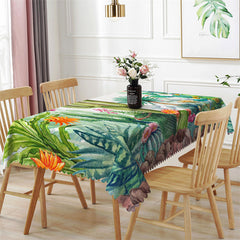 Lofaris Tropical Plant Cactus Decorative Rectangle Tablecloth