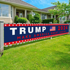 Lofaris Trump 2024 Election Maga Save America Garden Banner