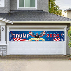 Lofaris Trump Make America Great Again Yard Banner