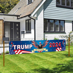 Lofaris Trump Make America Great Again Yard Banner