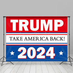 Lofaris Trump Take America Back 2024 Election Voting Backdrop