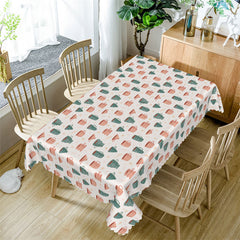 Lofaris Tumbler Step And Repeat Kitchen Rectangle Tablecloth