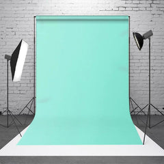 Lofaris Turquoise Solid Color Portrait Photography Backdrop