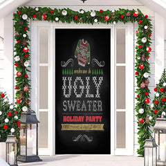 Lofaris Ugly Sweater Holiday Party Christmas Door Cover