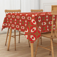 Lofaris Ugly Sweather Christmas Rectangle Tablecloth