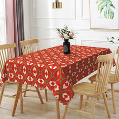 Lofaris Ugly Sweather Christmas Rectangle Tablecloth