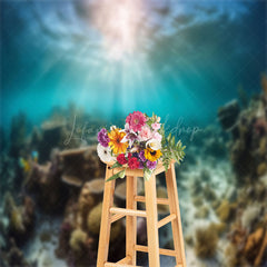 Lofaris Undersea World Beautiful Light Photoshoot Backdrop