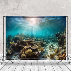 Lofaris Undersea World Beautiful Light Photoshoot Backdrop