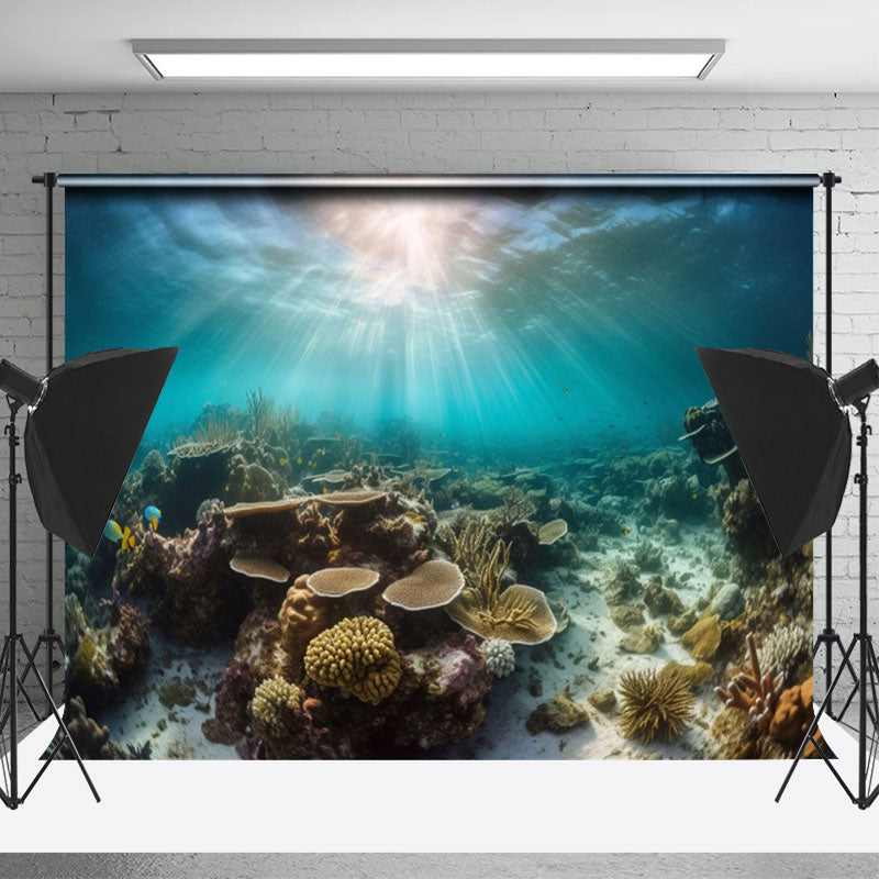 Lofaris Undersea World Beautiful Light Photoshoot Backdrop