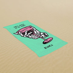 Lofaris Until Death Do Us Custom Name Beach Towel for Couple