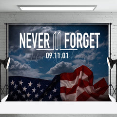 Lofaris Usa Flag Never Forget 09 11 01 Condolences Backdrop