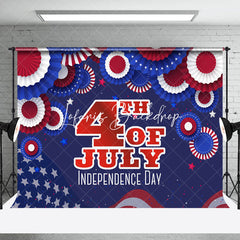 Lofaris Usa Flag Print 4th Of July Independence Day Backdrop