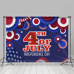 Lofaris Usa Flag Print 4th Of July Independence Day Backdrop