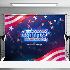 Lofaris Usa Flag Stars 4th Of July Independence Day Backdrop