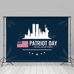 Lofaris Usa Flag We Will Never Forget Patriot Day Backdrop