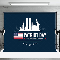 Lofaris Usa Flag We Will Never Forget Patriot Day Backdrop