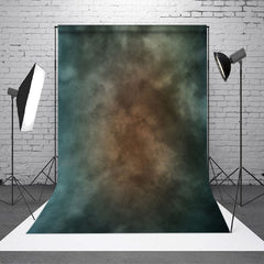 Lofaris Variegated Cyan Foggy Texture Photography Backdrop