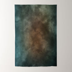 Lofaris Variegated Cyan Foggy Texture Photography Backdrop