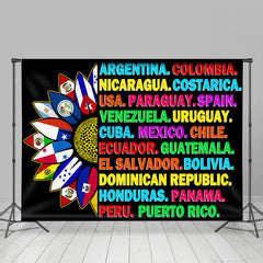 Lofaris Varient Countries Hispanic Heritage Month Backdrop