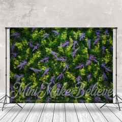 Lofaris Vibrant Lavender Greenery Plants Spring Backdrop