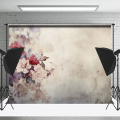 Lofaris Vintage Blooming Flower Artistic Photoshoot Backdrop