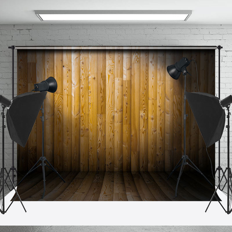 Lofaris Vintage Brown Wood Grain Backdrop For Photography