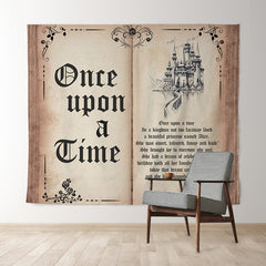 Lofaris Vintage Fairy Tale Books Custom Birthday Backdrop