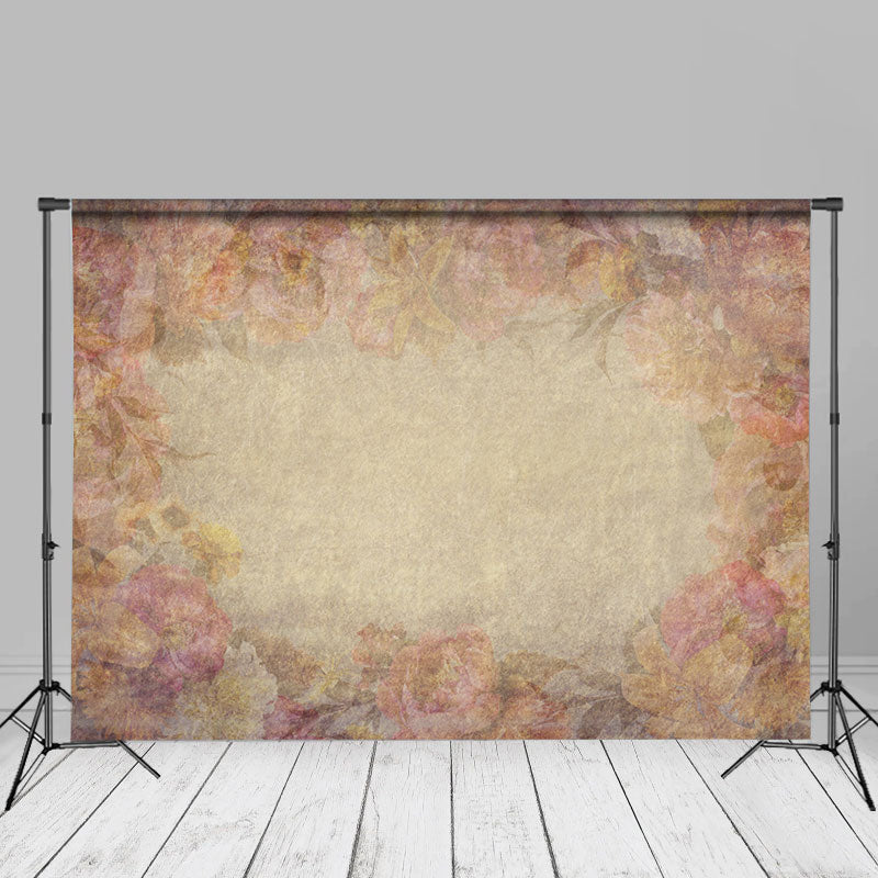 Lofaris Vintage Floral Fine Art Maternity Portrait Backdrop