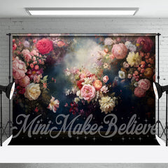 Lofaris Vintage Old Masters Floral Painted Fine Art Backdrop