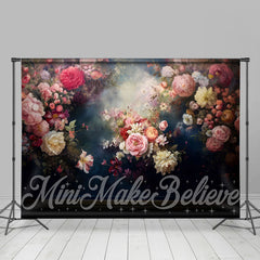 Lofaris Vintage Old Masters Floral Painted Fine Art Backdrop