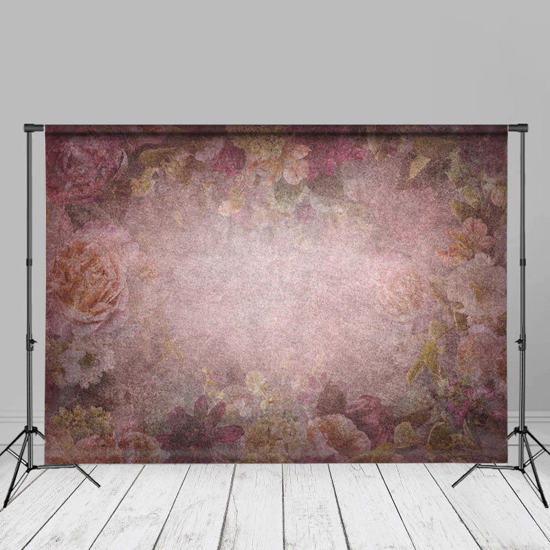 Lofaris Vintage Pink Overlay Fine Art Photography Background