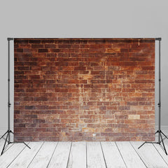 Lofaris Vintage Red Brick Photoshoot Studio Props Backdrop