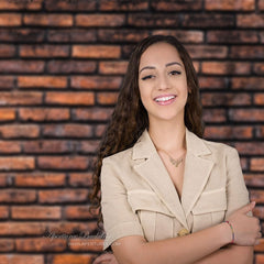 Lofaris Vintage Rustic Red Brick Wall Backdrop For Photography