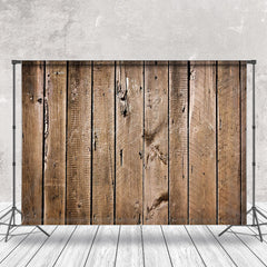 Lofaris Vintage Vertical Wood Grain Backdrop For Photo Booth