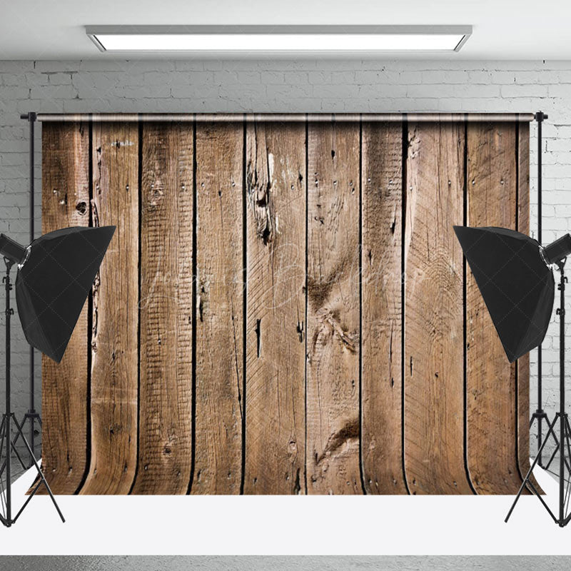 Lofaris Vintage Vertical Wood Grain Backdrop For Photo Booth