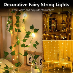 Lofaris Warm White LED Fairy Lights Christmas Decorations