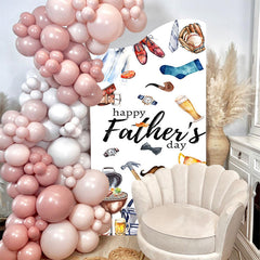 Lofaris Wavy Gifts Rugby Happy Fathers Day Arch Backdrop