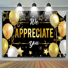 Lofaris We Appreciate You Teacher Appreciation Week Backdrop