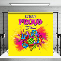 Lofaris We Are Proud Of You Graffiti Pride Month Backdrop