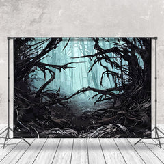 Lofaris Weird Black Branches Forest Photography Backdrop