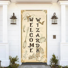 Lofaris Welcome Wizards Hogwarts Baby Shower Door Cover