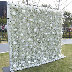 Lofaris White Babys Breath Imitated Flower Photo Backdrop