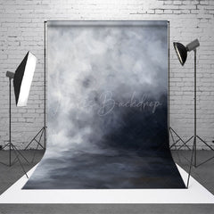 Lofaris White Grey Black Abstract Old Master Photo Backdrop