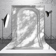 Lofaris White Marble Texture Door And Window Photo Backdrop