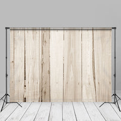 Lofaris White Old Barn Wooden Plank Texture Photo Backdrop