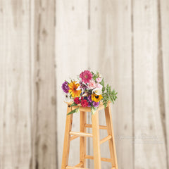 Lofaris White Old Barn Wooden Plank Texture Photo Backdrop