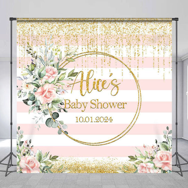 Lofaris White Floral Hogwarts Castle Baby Shower Backdrop