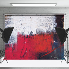 Lofaris White Red Black Inkjet Graffiti Wall Photo Backdrop